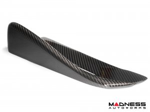 Alfa Romeo Giulia Side Skirt Flaps - Carbon Fiber - Stile Italia